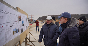 Почти на 71 % построен обход Тольятти с мостом через Волгу в Самарской области