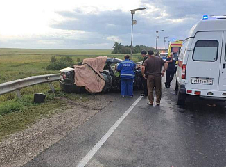 Двое детей погибли в аварии на трассе Р-22 Каспий в Волгоградской области