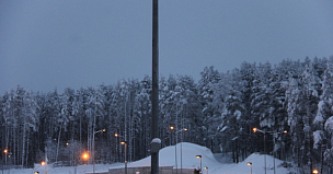 В Хабаровском крае ограничено движение по трассе А-376 из-за снегопада