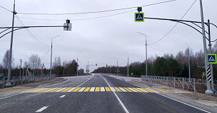 Почти 40 км трассы М-9 Балтия капитально отремонтировали в Псковской области