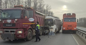 Возбуждено уголовное дело по факту ДТП с автобусом и КАМАЗом во Владимирской области