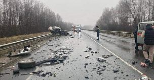 Четыре человека погибли в аварии на трассе М-5 Урал в Рязанской области