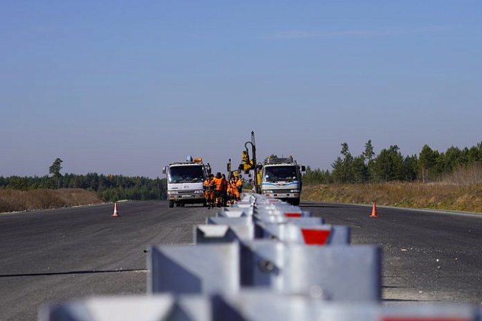 Более 400 человек задействовано в строительстве обхода Усолья-Сибирского на трассе Р-255 Сибирь в Приангарье
