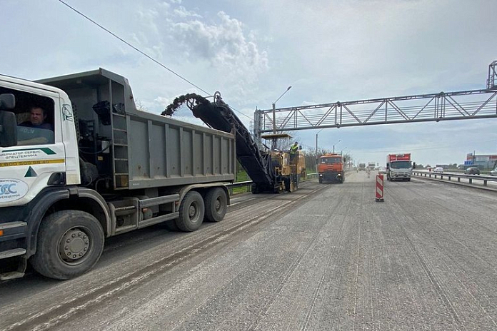 Стартовал ремонт Южного подъезда к Ростову-на-Дону