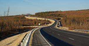 Более 10 км трассы А-360 Лена в Якутии перевели в асфальт