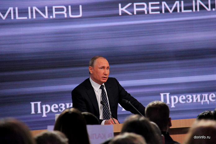 Владимир Путин 13 декабря примет участие в открытии участков дорог в пяти регионах страны