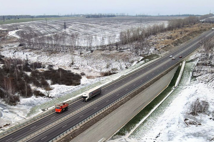 В Липецкой области обновили 65 км федеральных трасс