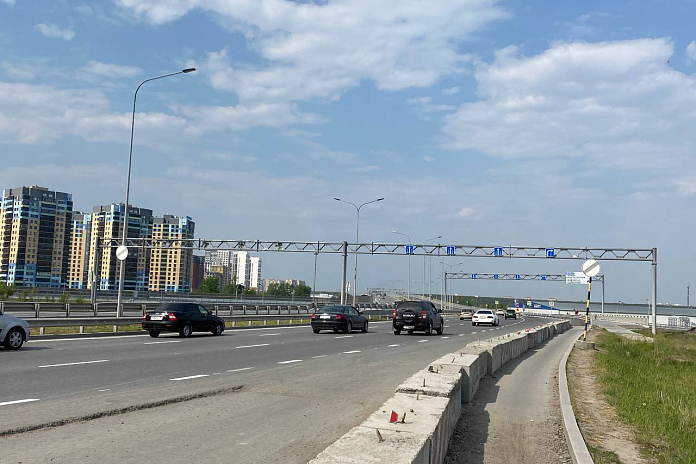 На обходе Тюмени в районе развязки с Московским трактом расширяют проезжую часть