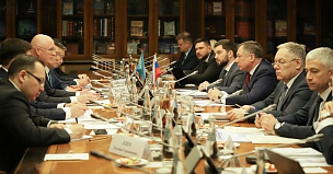 Марат Хуснуллин и Первый заместитель Премьер-министра Казахстана обсудили совместные дорожные проекты