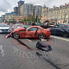 В Москве из-за ДТП с участием 4 машин на 1-й Тверской Ямской улице скопились пробки