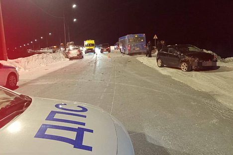 Водитель иномарки погиб в тройном ДТП в районе <b>Норильска</b> в Красноярском крае