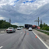 Три грузовика попали в аварию на трассе Р-119 на въезде в Липецк