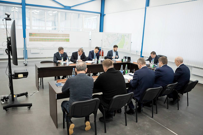 Марат Хуснуллин провел совещание на площадке строительства трассы М-12 Восток в Татарстане