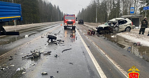 В аварии на трассе А-180 Нарва в Ленобласти погибла 28-летняя автомобилистка