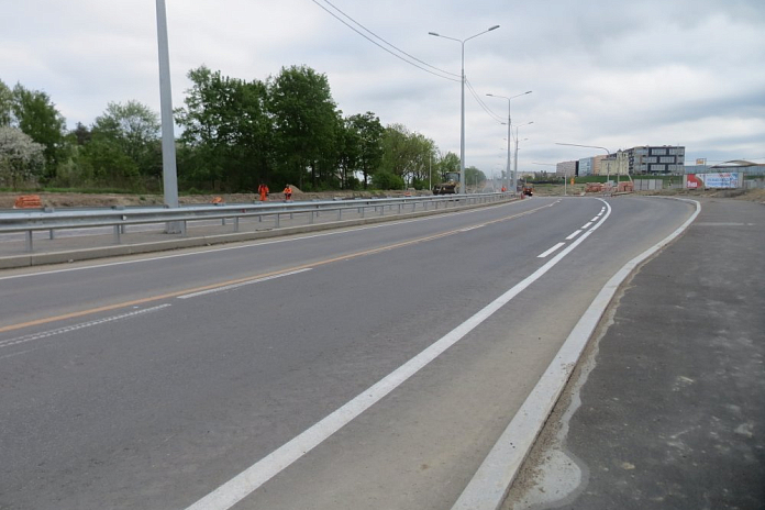 В Подмосковье построили съезд с Володарского шоссе на трассу А-105