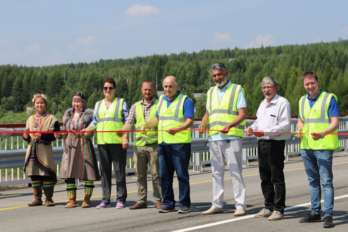 На трассе А-360 Лена в Якутии отремонтировали мост через реку Иенгра