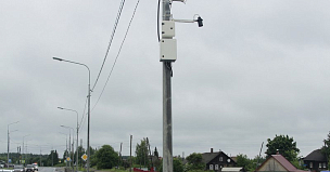 На трассе Р-21 Кола в Карелии установили датчик автоматического мониторинга паводковых вод