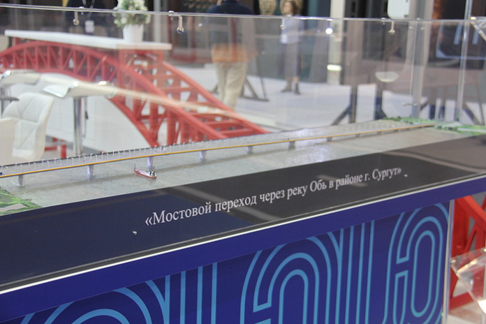 С опережением графика строят второй мост через Обь в районе Сургута