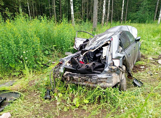 Четыре человека погибли в аварии на трассе Р-243 в Удмуртии