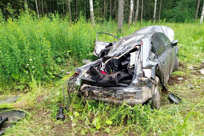 Четыре человека погибли в аварии на трассе Р-243 в Удмуртии