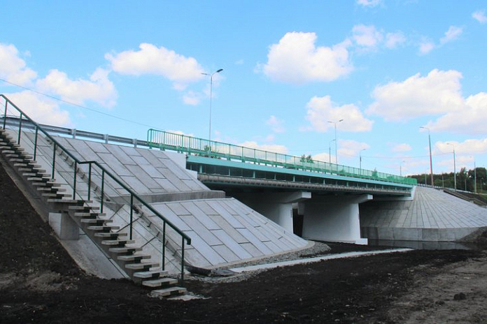 Завершен капремонт левого моста через Ицку на трассе М-2 Крым в Орловской области
