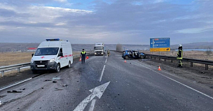 В утреннем ДТП на трассе Р-255 Сибирь под Красноярском погибла женщина