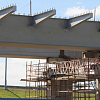 Завершен монтаж монолитной плиты на второй части моста через Матырское водохранилище на Восточном обходе Липецка