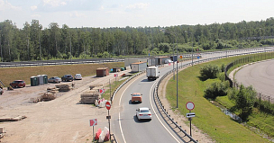 Для грузовиков и автобусов закроют съезд с КАД Петербурга на Витебский проспект