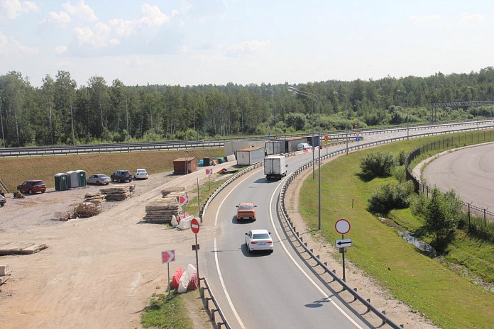 Строительство развязки у Ленинградского моста в Омске вышло на финальный этап
