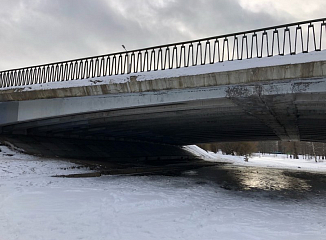 Восемь мостов в Орловской области освободились от воды