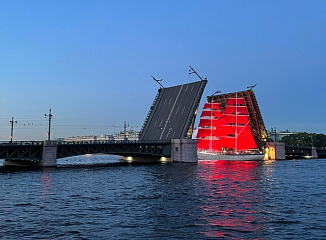 График разводки мостов в Петербурге изменится в ночь на 12 и 13 июня