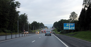 Трасса М-1 Беларусь: реконструкция дороги от Москвы до госграницы