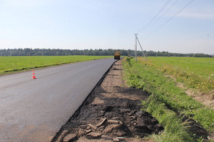 Завершается ремонт трассы от Рощино до Сосновой Поляны в Ленобласти