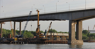 На Чусовском мосту в Прикамье завершают восстановление части откосов насыпи