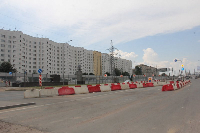 Более чем наполовину построен автомобильный проезд по улице № 3 в Волгограде