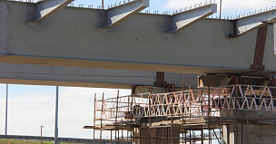 Пролет моста через Суходол в Приморье смонтируют до конца мая